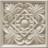 Керамический декор Cevica Plus Classic 1 Ivory 15x15 см арт-CV62795 — фото 1, Керамическая плитка