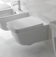 Унитаз Globo Relais подвесной без сиденья арт-RES02.BI — фото 4, Подвесные унитазы