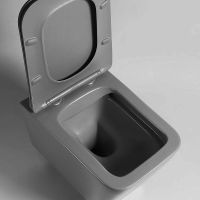 Унитаз Vincea Q-Line подвесной Антрацит матовый с сиденьем Микролифт арт-VT1-12MA — фото 5, Подвесные унитазы