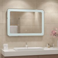 Товар: Зеркало Континент Velvette 1000x700 с подсветкой с сенсорным выключателем арт-ЗЛП466 - фото 6 Зеркало Континент Velvette 1000x700 с подсветкой с сенсорным выключателем арт-ЗЛП466 — фото 6, Зеркала в ванную комнату