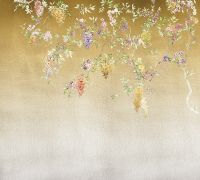 Фреска Ortograf Silver&Gold 32816 Фактура бархат FX Флизелин (3*2,7) Золото/Разноцветный, Цветы арт-32816 (бархат FX) — фото 2, Фрески