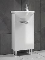 Тумба под раковину Vigo CaIlao 40 Белая арт-tn.CAL.AZO.40.1D — фото 2, Тумбы под раковину