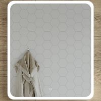 Зеркало STWORKI Монтре 70 Мон.02.70/W с подсветкой с сенсорным выключателем арт-431913 — фото 1, Зеркала в ванную комнату