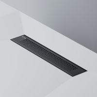 Душевой лоток AM.PM PrimeFlow 40 с Черной матовой решеткой Cut Gradient арт-W02SC-P11-040-01BM — фото 10, Душевые лотки