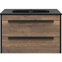 Товар: Тумба с раковиной Brevita Monsour 80 подвесная Дуб Галифакс олово Черный кварц арт-УТ000015278 - фото 2 Тумба с раковиной Brevita Monsour 80 подвесная Дуб Галифакс олово Черный кварц арт-УТ000015278 — фото 2, Тумбы с раковиной