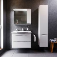 Товар: Шкаф пенал AM.PM Like 35 R подвесной Белый арт-M80CHR0356WG - фото 8 Шкаф пенал AM.PM Like 35 R подвесной Белый арт-M80CHR0356WG — фото 8, Пеналы для ванной комнаты