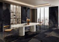 Керамогранит Emil Ceramica Tele Di Marmo Onix Black Lappato 60х120 см арт-EKTM — фото 4, Керамогранит