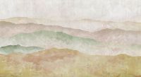 Фреска Ortograf Горы 33615 Фактура бархат FX Флизелин (5,5*3) Бежевый/Зеленый, Горы/Абстракция арт-33615 (бархат FX) — фото 2, Фрески