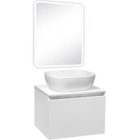 Товар: Тумба под раковину Runo Бари 60 подвесная Белая арт-00-00001473 - фото 14 Тумба под раковину Runo Бари 60 подвесная Белая арт-00-00001473 — фото 14, Тумбы под раковину