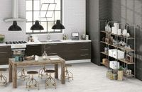 Керамическая плитка Emigres Microcemento Blanco Muro XL настенная 30x90 см арт-47162 — фото 3, Керамическая плитка