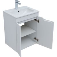 Товар: Тумба под раковину Aquanet Практика 50 подвесная Белая матовая арт-330451 - фото 3 Тумба под раковину Aquanet Практика 50 подвесная Белая матовая арт-330451 — фото 3, Тумбы под раковину