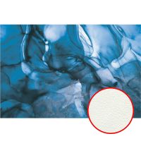 Фреска Ortograf Fluid art 33791 Фактура флок FLK Флизелин (4*2,7) Синий, Абстракция арт-33791 (флок FLK) — фото 1, Фрески