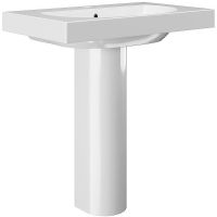 Раковина Kerama Marazzi Buongiorno 80 Белая глянцевая арт-BG.wb.80 — фото 3, Раковины встраиваемые сверху