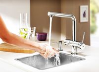 Дозатор для жидкого мыла Grohe Cosmopolitan Хром арт-40535000 — фото 3, Дозаторы