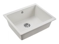 Товар: Кухонная мойка Paulmark Gera 60 Белая арт-PM205546-WH - фото 2 Кухонная мойка Paulmark Gera 60 Белая арт-PM205546-WH — фото 2, Кухонные мойки