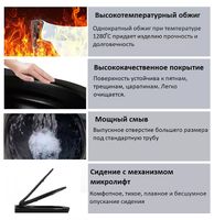 Унитаз Ceruttispa Mimi Aria MB подвесной Черный матовый с сиденьем Микролифт арт-CT8920 — фото 8, Подвесные унитазы