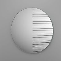 Зеркало Evoform Florentina d60 с гравировкой арт-BY 5011 — фото 2, Зеркала в ванную комнату