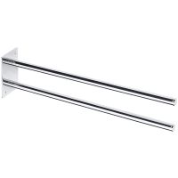 Полотенцедержатель Bemeta Omega двойной Хром арт-104704142 — фото 1, Полотенцедержатели