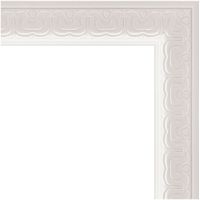 Зеркало Evoform Definite 142х52 в багетной раме - Алебастр 48 мм арт-BY 1066 — фото 3, Зеркала в ванную комнату