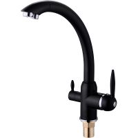 Смеситель для кухни Viko Черный мрамор арт-V-5224 — фото 1, Смесители для кухни