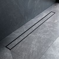 Душевой лоток AM.PM MasterFlow 90 с решеткой Хром матовый / под плитку Tile арт-W01SC-U11-090-04SB — фото 13, Душевые лотки