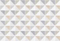 Керамическая плитка Керамин Киото 7Д треугольники настенная 27,5х40 см арт-СК000032238 — фото 1, Керамическая плитка