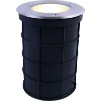 Тротуарный светильник Artelamp Piazza Прозрачный Сталь арт-A6014IN-1SS — фото 1, Уличное освещение