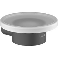Мыльница Aquatek Лира Черная матовая арт-AQ4403MB — фото 1, Мыльницы