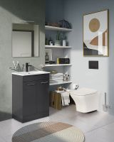 Унитаз Vitra Zentrum Square подвесной без сиденья арт-7484B003-0075 — фото 5, Подвесные унитазы