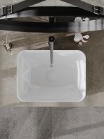 Раковина-чаша Orange 46 Белая арт-B02-460w — фото 10, Раковины накладные