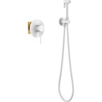 Гигиенический душ со смесителем Timo Saona Белый матовый арт-2389/16SM — фото 1, Гигиенические души