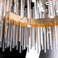 Люстра Artelamp Acapulco Золото Прозрачная арт-A1007SP-10GO — фото 4, Люстры