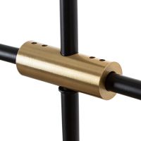 Товар: Люстра Artelamp Jacob Полированная медь Белая Черная арт-A7029PL-3BK - фото 2 Люстра Artelamp Jacob Полированная медь Белая Черная арт-A7029PL-3BK — фото 2, Люстры