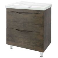 Тумба под раковину Bellezza Санриса 60 Орех арт-4630109000432 — фото 1, Тумбы под раковину