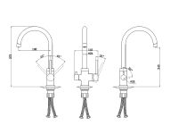 Товар: Смеситель для кухни Paulmark Essen Хром арт-Es213211-CR - фото 9 Смеситель для кухни Paulmark Essen Хром арт-Es213211-CR — фото 9, Смесители для кухни