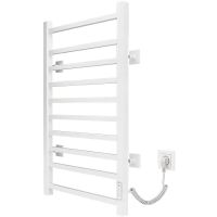 Электрический полотенцесушитель Vincea 50х80 Белый матовый арт-VTD-1LWE — фото 2, Электрические полотенцесушители