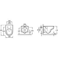 Товар: Унитаз Jacob Delafon Odeon Rive Gauche подвесной без сиденья арт-EDR102-00 - фото 11 Унитаз Jacob Delafon Odeon Rive Gauche подвесной без сиденья арт-EDR102-00 — фото 11, Подвесные унитазы