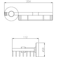 Мыльница Bronze de Luxe Royal Бронза арт-R25202 — фото 3, Мыльницы