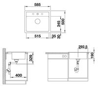 Товар: Кухонная мойка Blanco Legra 6 Белая арт-523334 - фото 3 Кухонная мойка Blanco Legra 6 Белая арт-523334 — фото 3, Кухонные мойки
