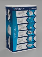 Набор аксессуаров для ванной Bemeta Omega 6 Хром арт-204601 — фото 2, Наборы аксессуаров для ванной комнаты