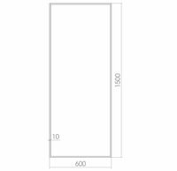 Зеркало Creto Dea 60 Белое арт-23-6001500D — фото 3, Зеркала в ванную комнату