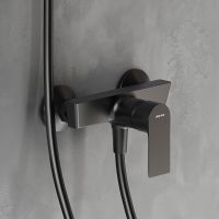 Смеситель для душа Damixa Apollo Черный матовый арт-472000300 — фото 3, Смеситель для душа