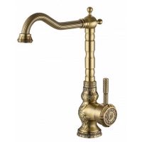 Смеситель для кухни ZorG Antic Бронза арт-A 305K-BR — фото 1, Смесители для кухни