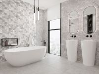 Керамическая плитка Primavera Miracle Silver A NG настенная 30x90 см арт-NG13A — фото 2, Керамическая плитка