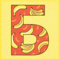 Керамический декор Kerama Marazzi Сад-огород Банан HGD\A549\5109 20х20 см арт-HGD\A549\5109 — фото 1, Керамическая плитка