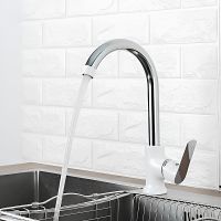 Смеситель для кухни Frap H31 Белый Хром арт-F4031 — фото 2, Смесители для кухни