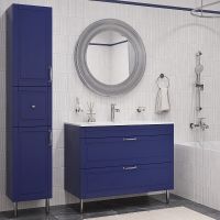 Товар: Тумба с раковиной Iddis Oxford 100 Синяя арт-OXF10N1i95K - фото 4 Тумба с раковиной Iddis Oxford 100 Синяя арт-OXF10N1i95K — фото 4, Тумбы с раковиной