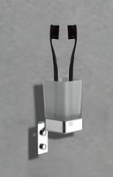 Стакан для зубных щеток Boch Mann CR-D01-06 Хром арт-BM10663 — фото 2, Стаканы для зубных щеток