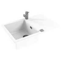 Кухонная мойка Alveus Granital Cadit 20 Arctic G11 790x500 Белая арт-1132022 — фото 2, Кухонные мойки