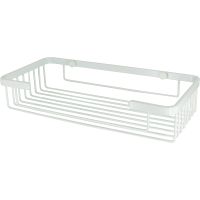 Полка корзина WasserKRAFT Белый арт-K-722W — фото 1, Полки для ванной и душа